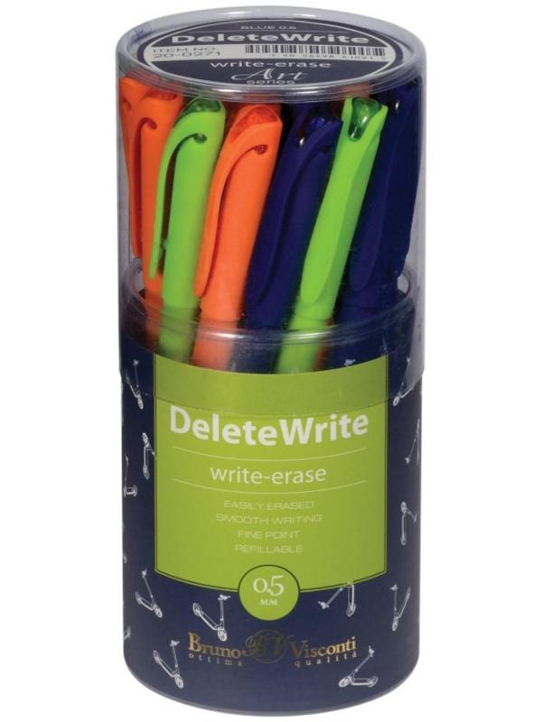 Ручка гелевая со стираемыми чернилами BrunoVisconti DeleteWrite 