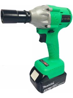 Гайковерт ударный Zitrek Crusher 20-Li, аккумуляторный, 20 В, ЗУ, кейс