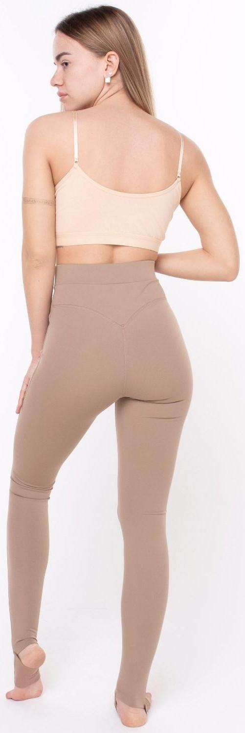 Леггинсы женские, цвет кофе, размер 44 (S)