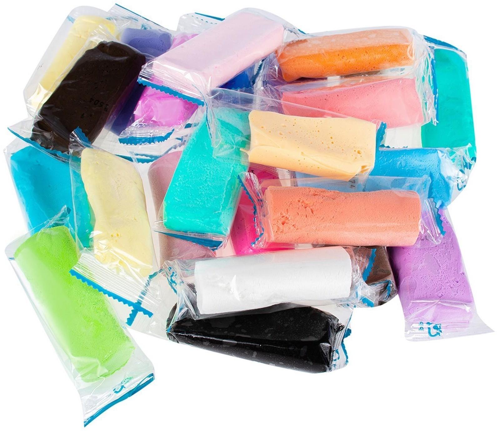 Набор для детской лепки «Лёгкий пластилин» 24 цвета по 20 г