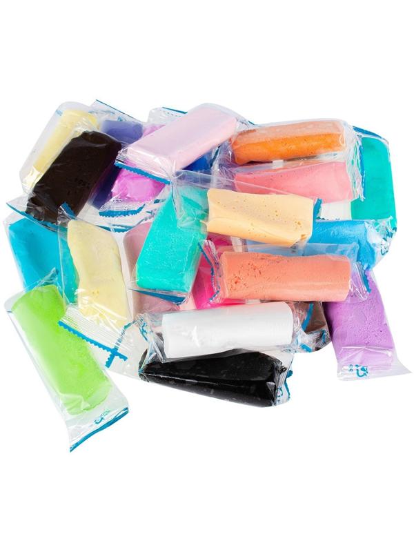 Набор для детской лепки «Лёгкий пластилин» 24 цвета по 20 г