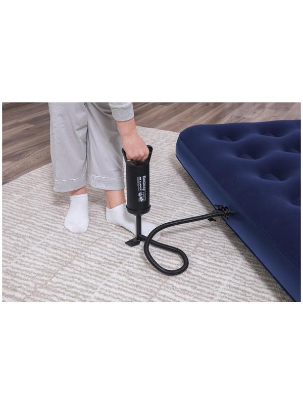 Матрас надувной Queen, р. 203 х 152 х 22 см, ручной насос, 2 подушки 67374