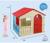 Домик игровой, цвета: красный, голубой, бежевый