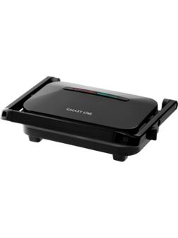 Гриль электрический Galaxy GL 2977, 1800 Вт, керамическое  покрытие, 26.5х16.5 см