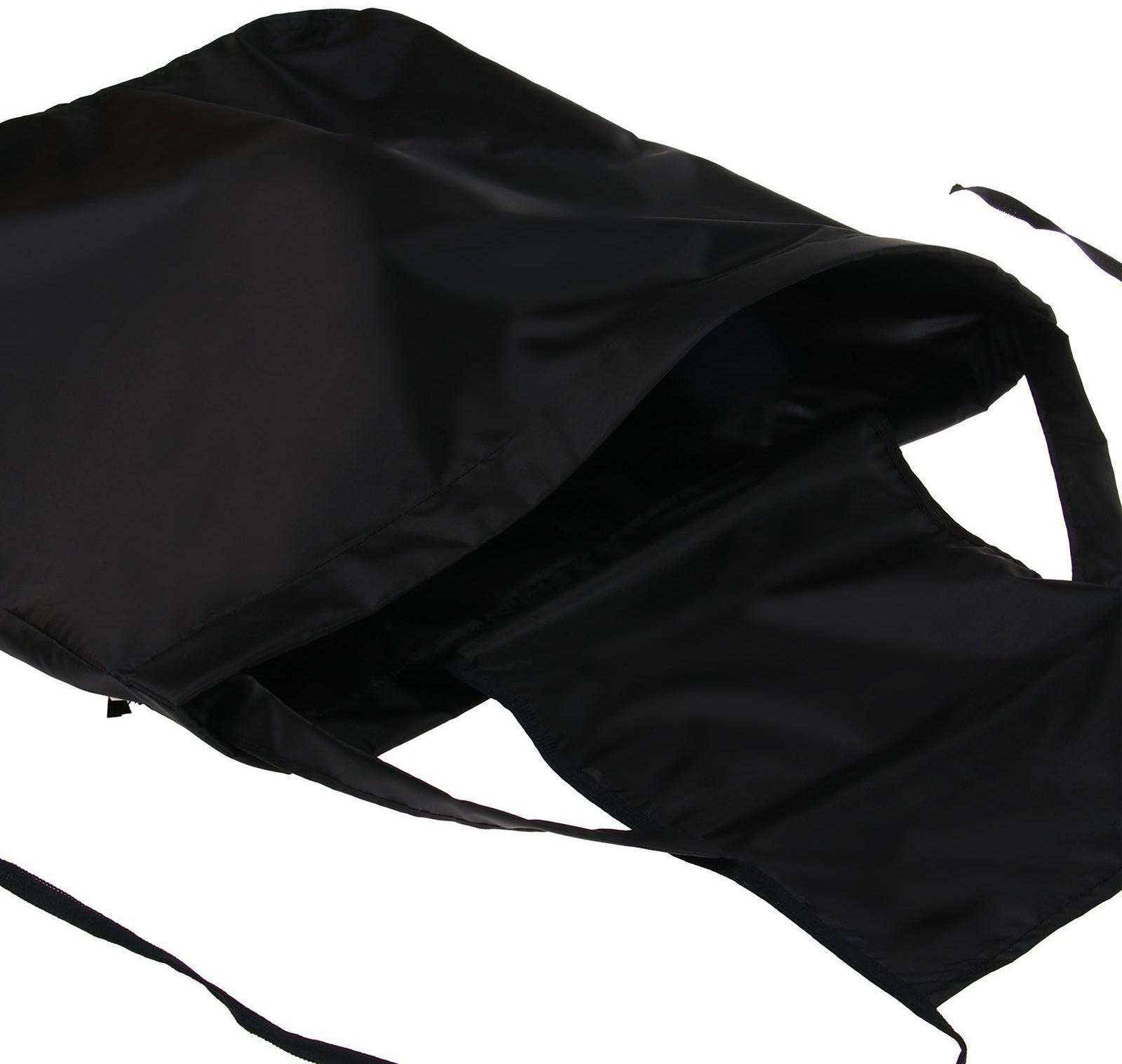 Фартук для сбора урожая, один карман на молнии, чёрный, «Кенгуру»