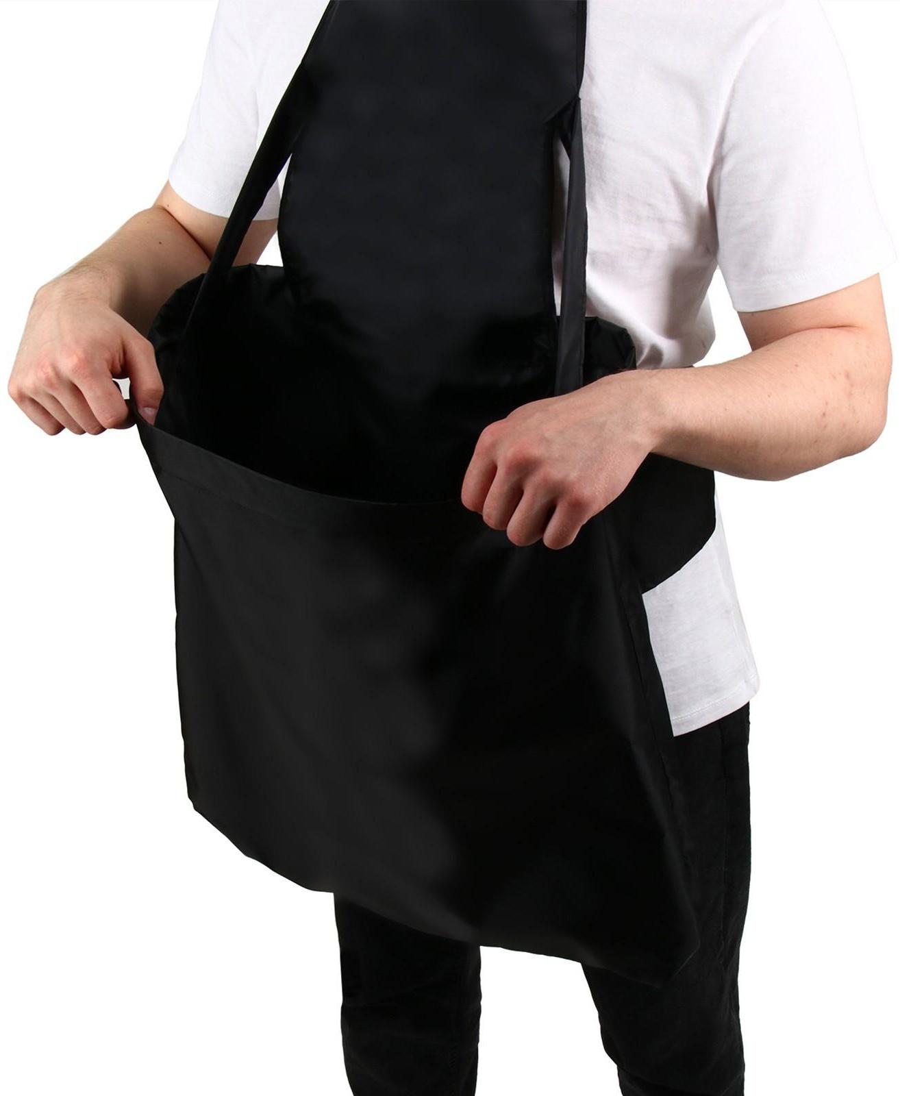 Фартук для сбора урожая, один карман на молнии, чёрный, «Кенгуру»