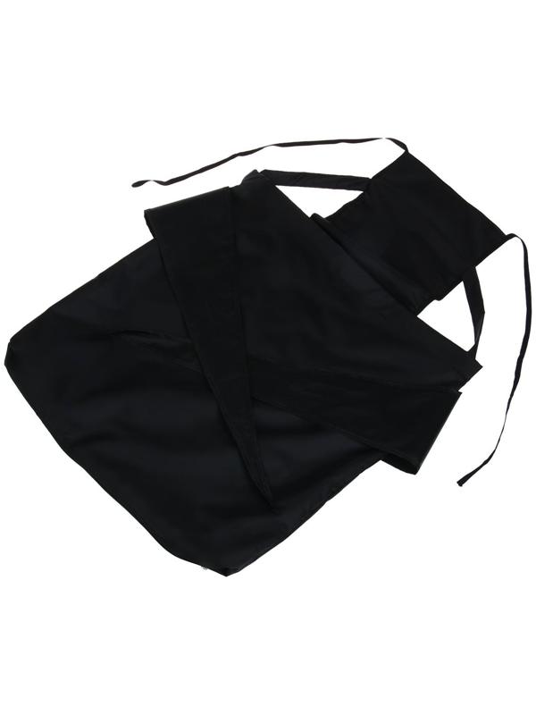 Фартук для сбора урожая, один карман на молнии, чёрный, «Кенгуру»