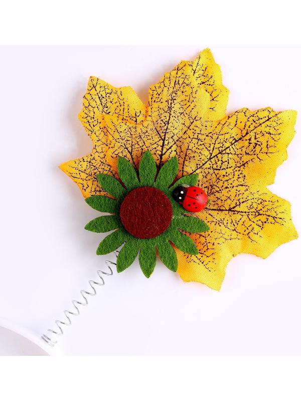 Карнавальный ободок «Осень» на пружинках