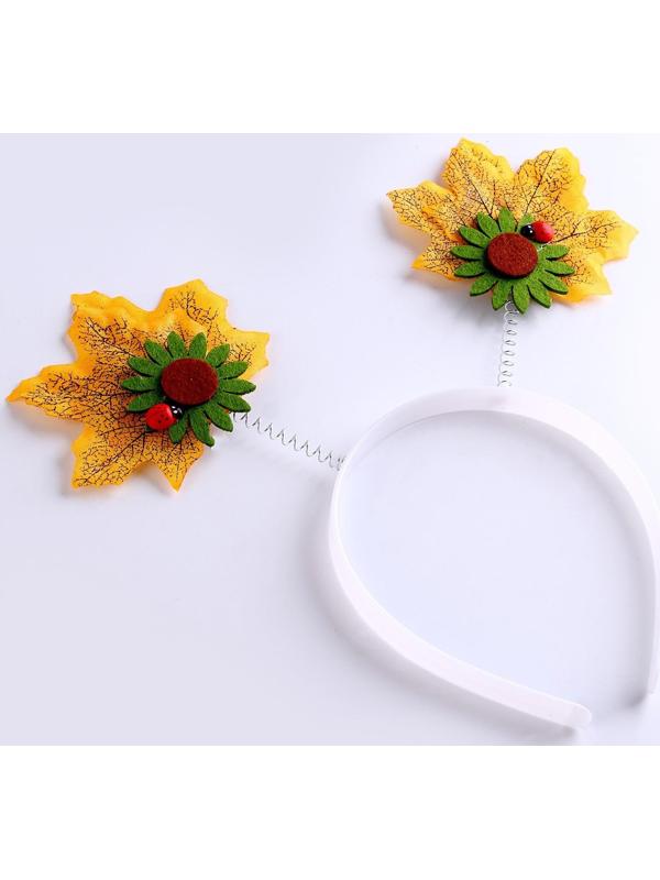 Карнавальный ободок «Осень» на пружинках