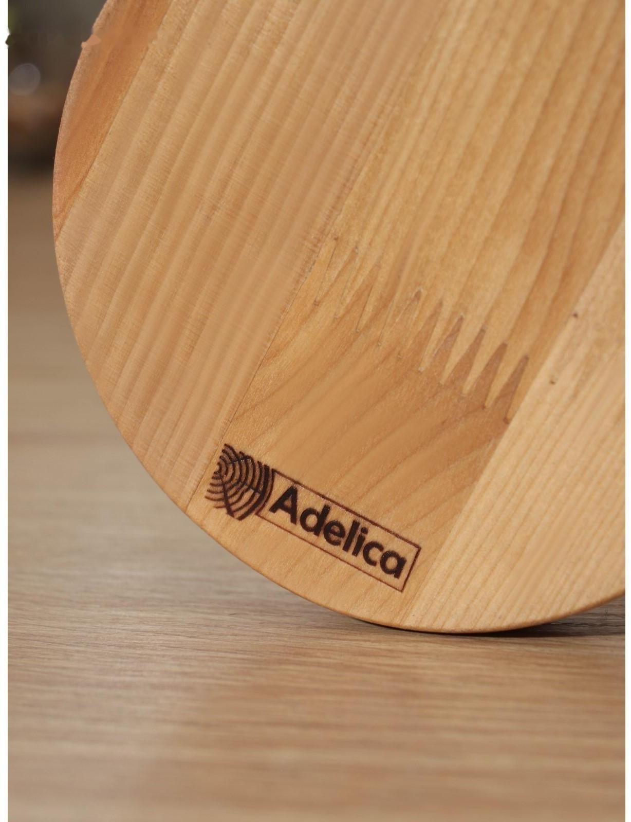 Подставка для кружек Adelica, основа d=13×1,8см, высота 35 см, вешалка 8 см, берёза