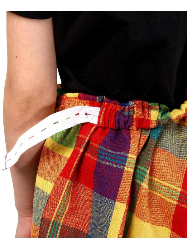 Карнавальный костюм «Клоун с бабочкой», цветная клетка, рост 134-152 см