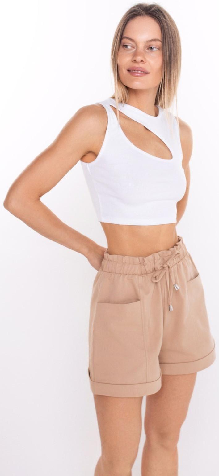 Майка женская, цвет белый, размер 46 (L)