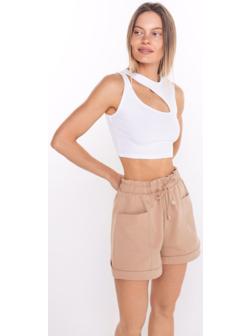 Майка женская, цвет белый, размер 46 (L)