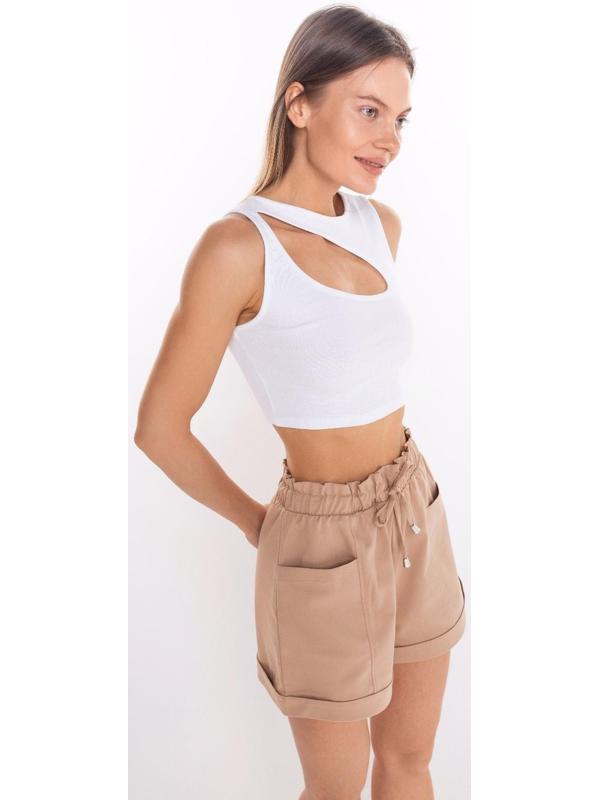 Майка женская, цвет белый, размер 46 (L)