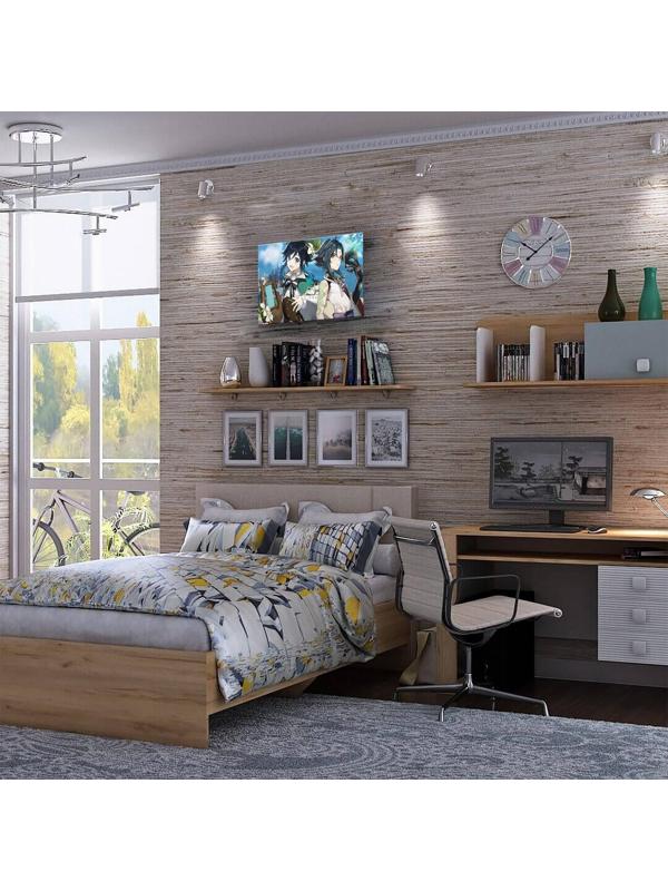 Картина по номерам 30 × 40 см «Геншин» «Венти и Сяо» 24 цвета