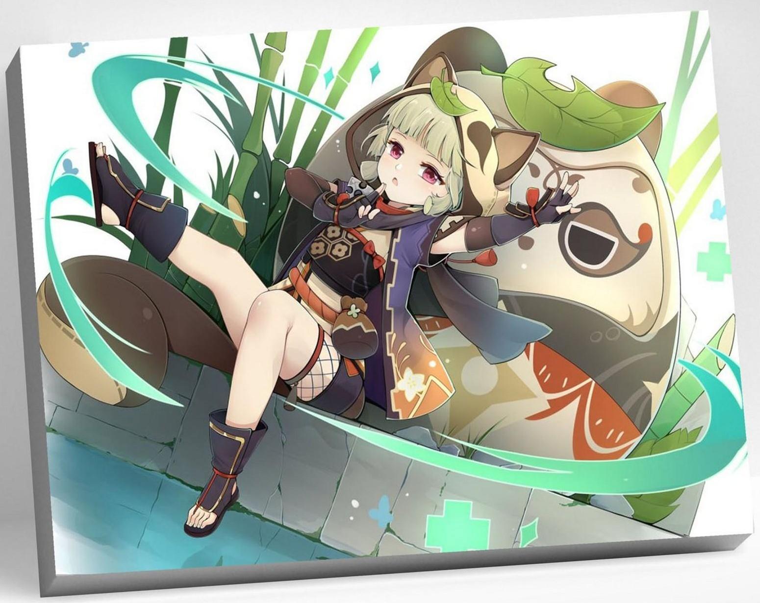 Картина по номерам 30 × 40 см «Геншин» «Саю» 28 цветов