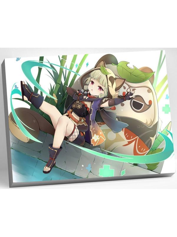 Картина по номерам 30 × 40 см «Геншин» «Саю» 28 цветов