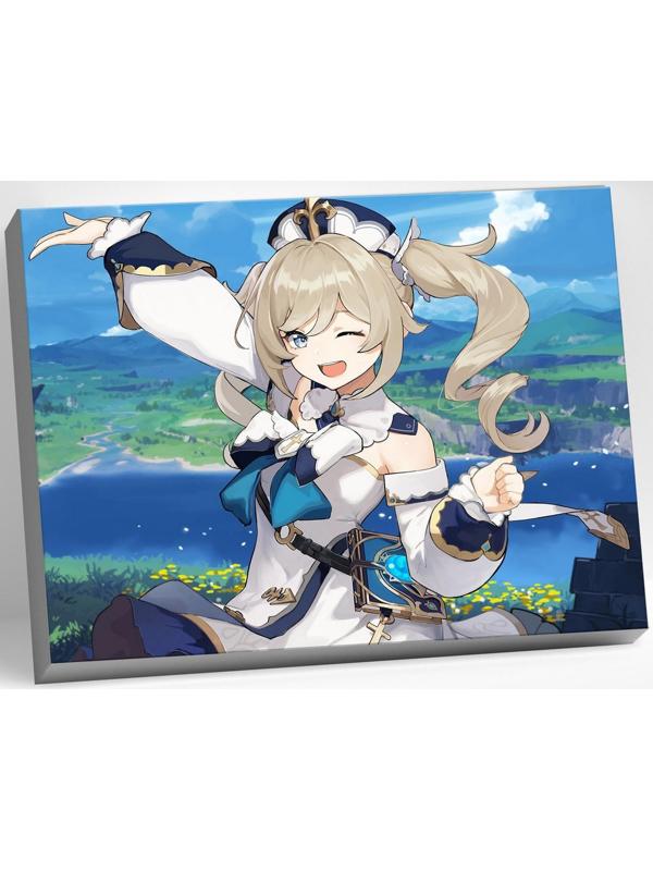 Картина по номерам 30 × 40 см «Геншин» «Барбара» 23 цвета