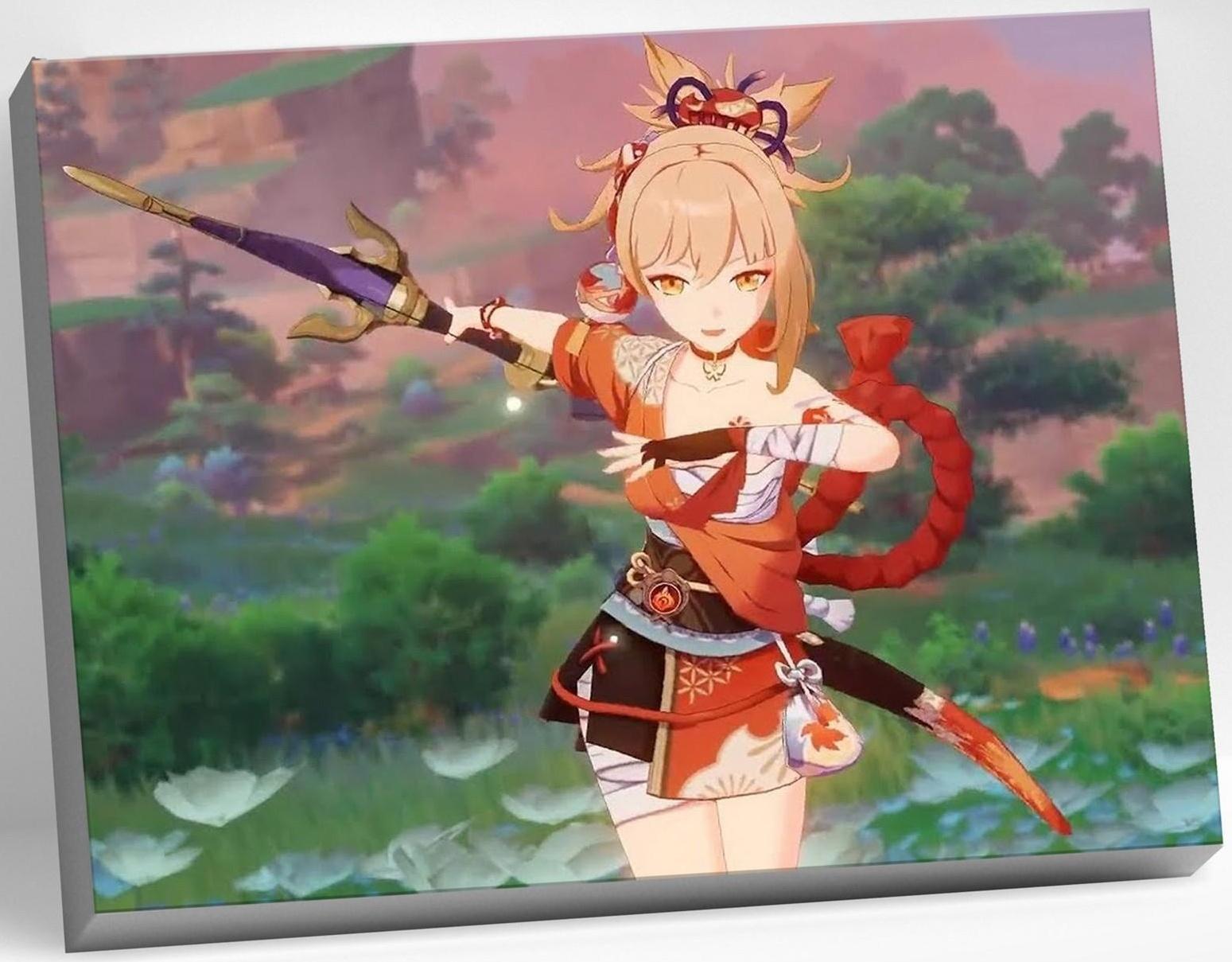 Картина по номерам 30 × 40 см «Геншин» «Ёимия» 23 цвета