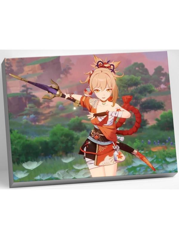 Картина по номерам 30 × 40 см «Геншин» «Ёимия» 23 цвета