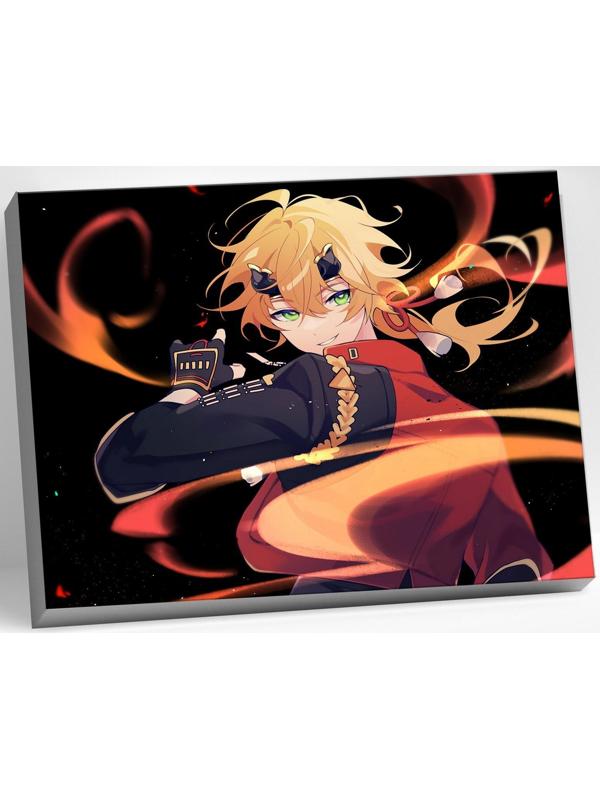 Картина по номерам 30 × 40 см «Геншин» «Тома» 20 цветов