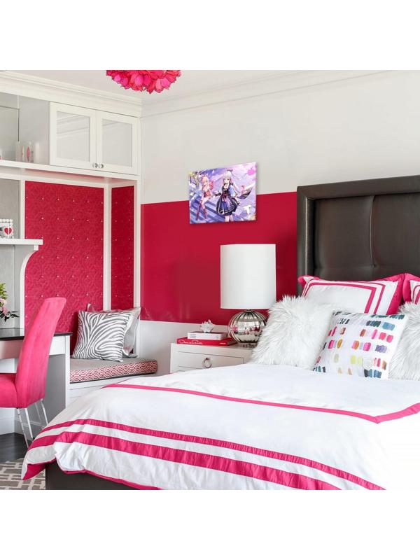 Картина по номерам 30 × 40 см «Геншин» «Ёимия и Аяка» 29 цветов