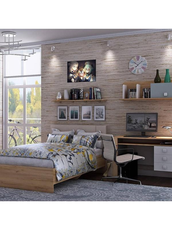 Картина по номерам 30 × 40 см «Геншин» «Альбедо и Сахароза» 28 цветов