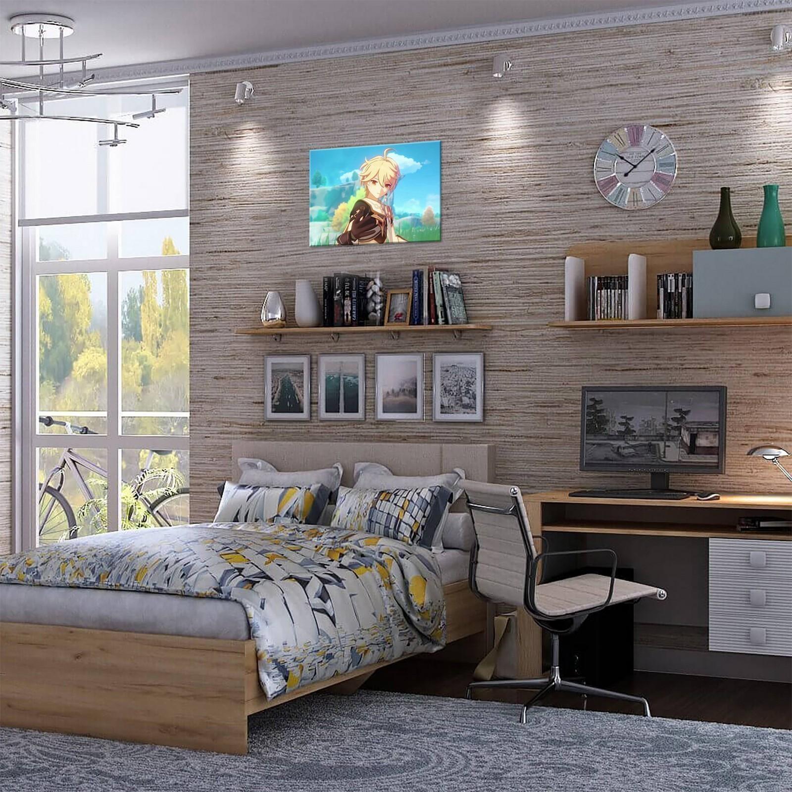 Картина по номерам 30 × 40 см «Геншин» «Итэр» 20 цветов