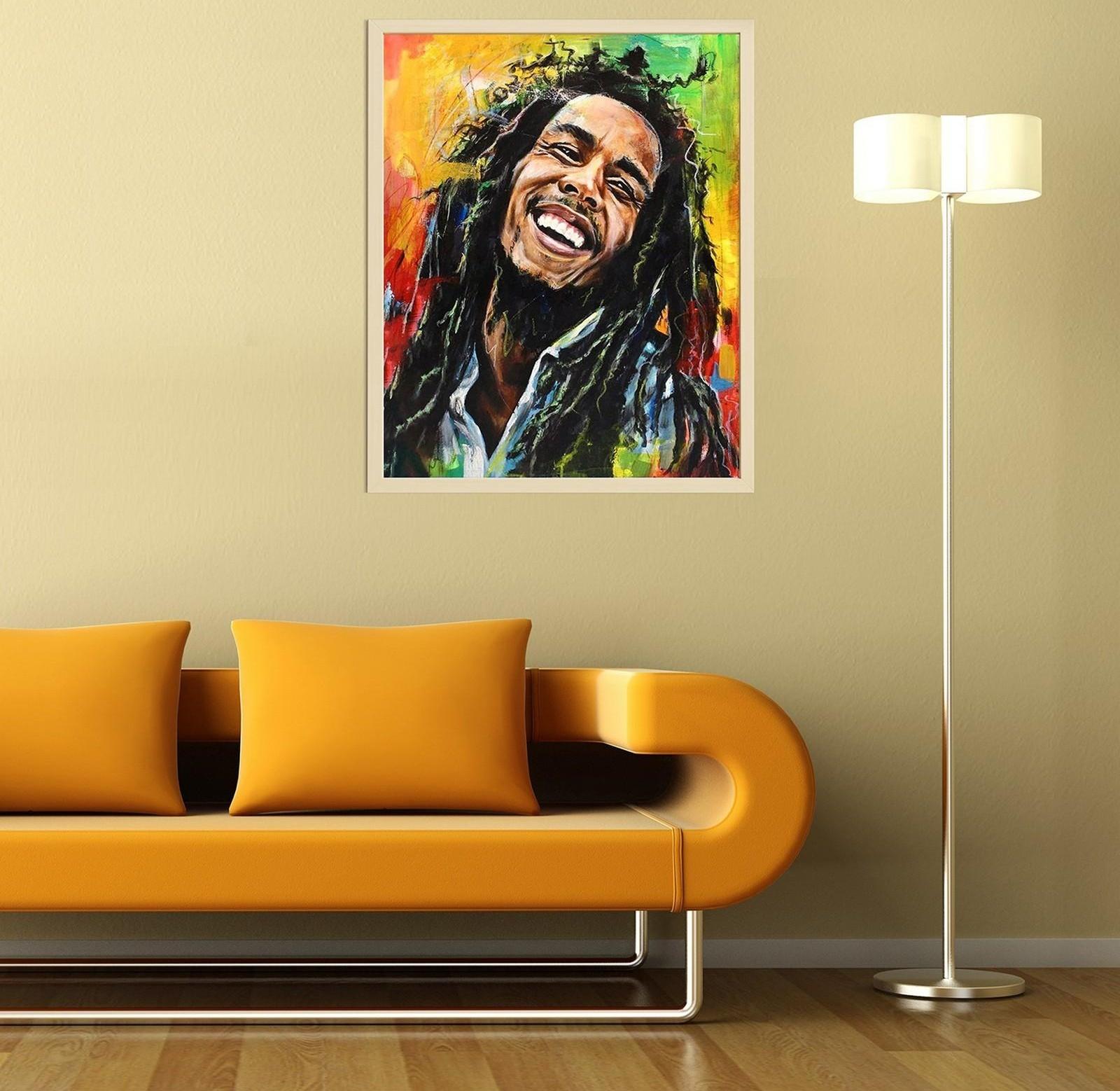 Картина по номерам 40 × 50 см «Боб Марли» 26 цветов