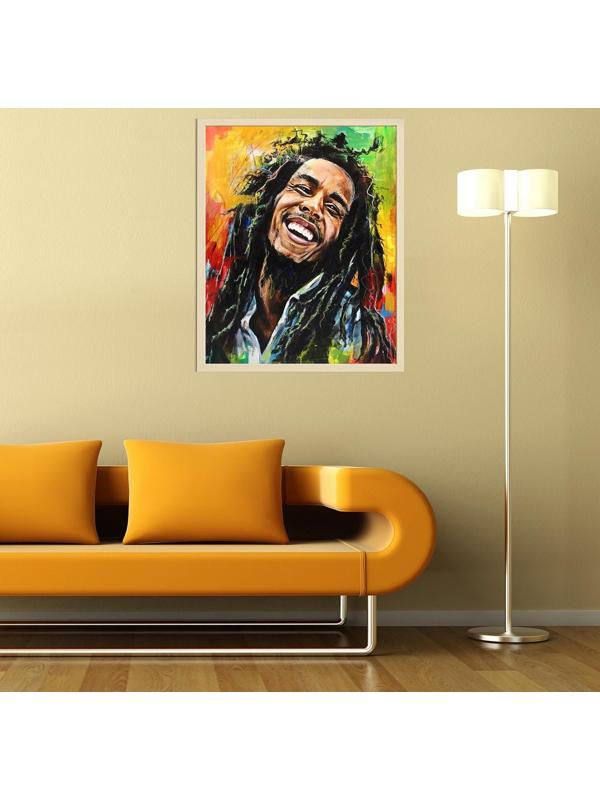 Картина по номерам 40 × 50 см «Боб Марли» 26 цветов