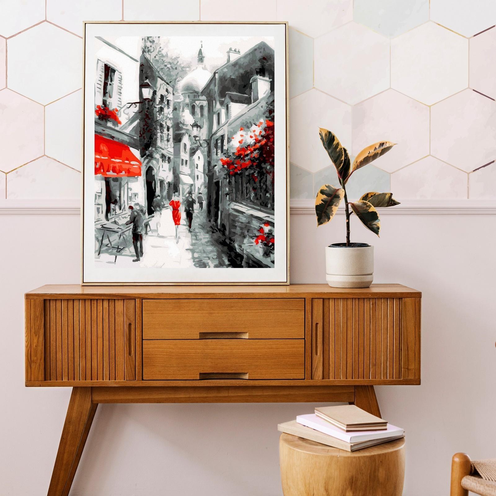 Картина по номерам 40 × 50 см «Улочка старого города» 11 цветов