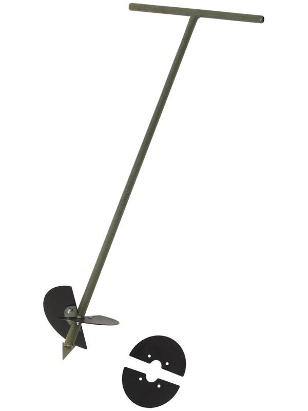 Бур садовый, шнековый, L = 1 м, d = 200 мм