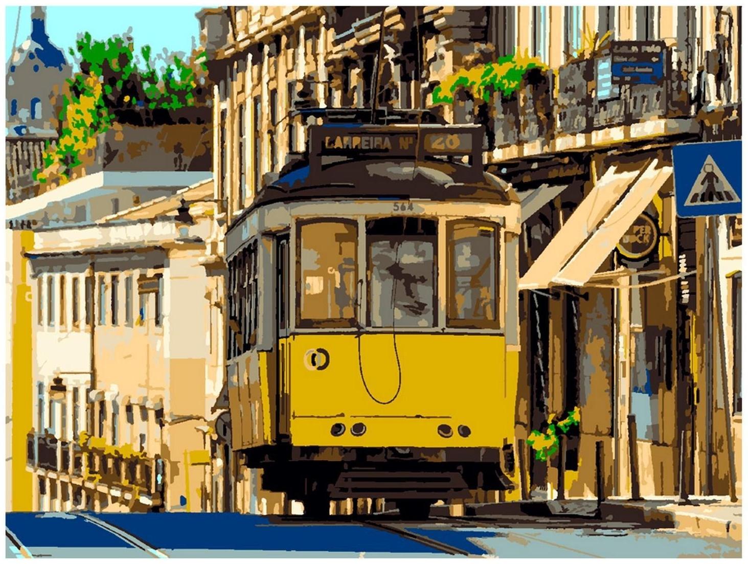 Картина по номерам холст на подрамнике 30 × 40 см «Лиссабон»