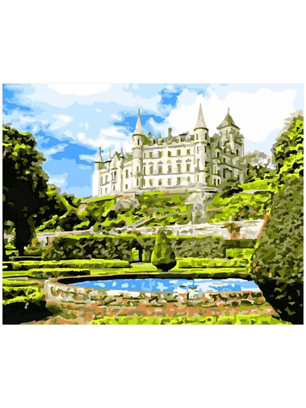 Картина по номерам холст на подрамнике 40 × 50 см «Замок Данробин»