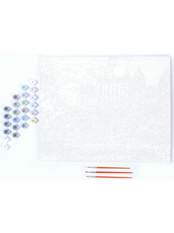 Картина по номерам холст на подрамнике 40 × 50 см «Замок Данробин»