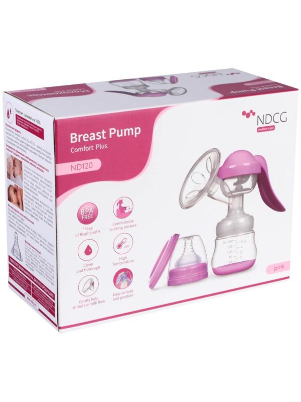 Молокоотсос ручной NDCG Comfort plus ND120, Pink