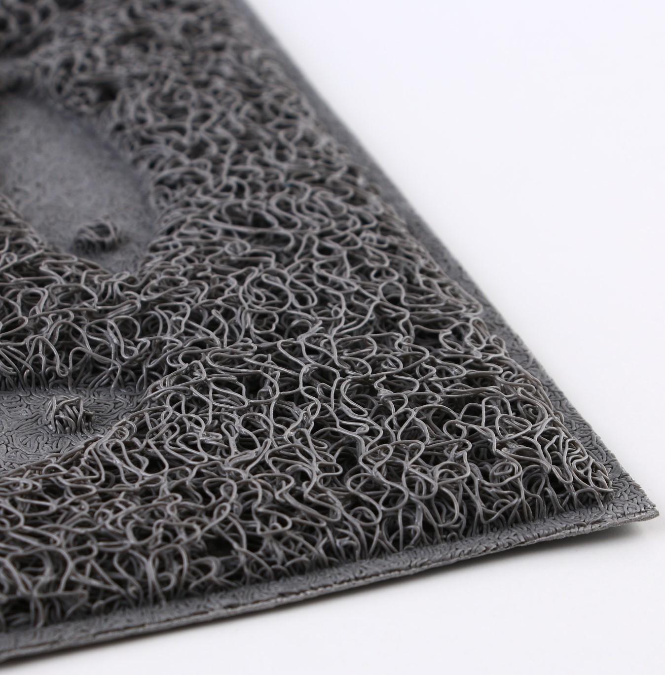 Коврик универсальный под миску и лоток «‎Рыбки»‎, 30х40 см, серый