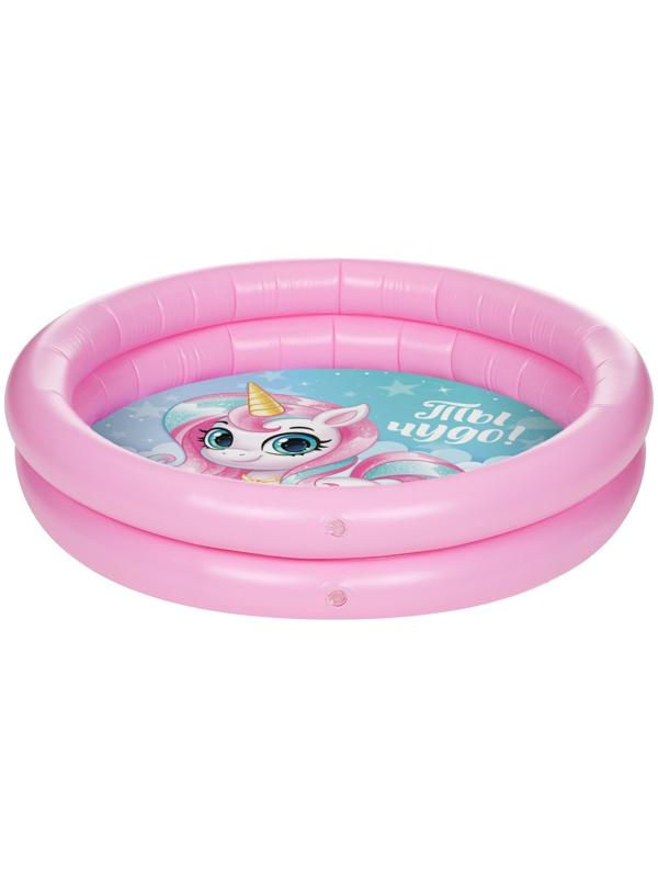 Бассейн надувной «Единорог», 62 х 14 см