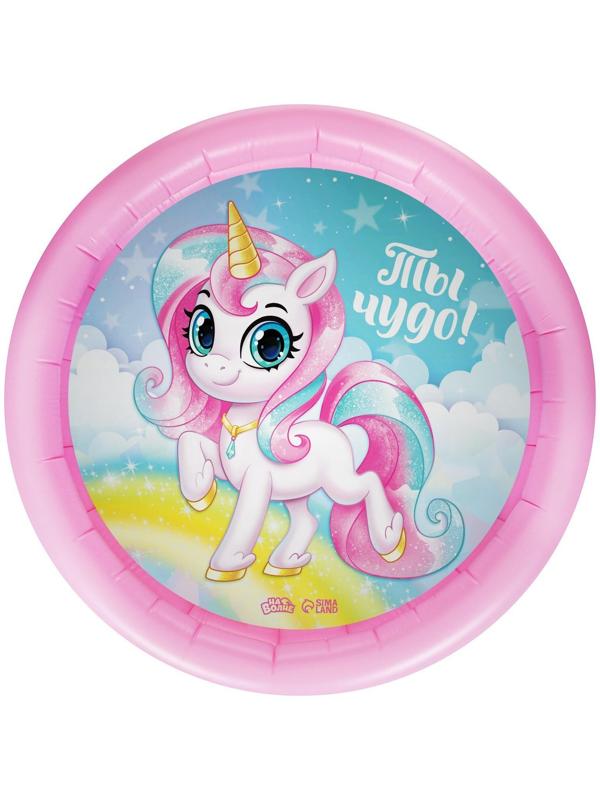 Бассейн надувной «Единорог», 62 х 14 см