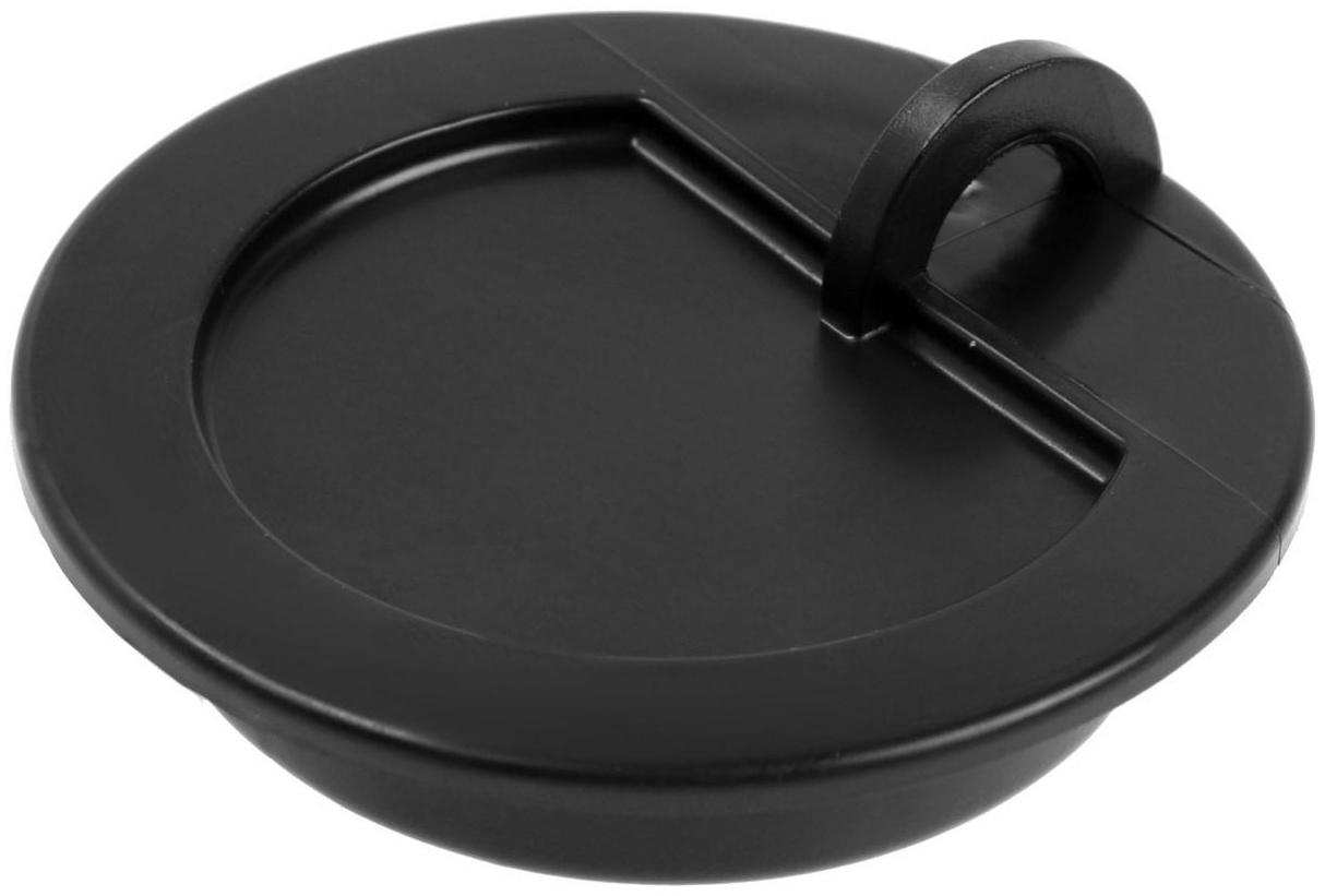 Пробка для ванны Masterprof ИС.110626, d=45 мм, ПВХ, черная