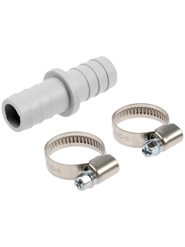 Набор Masterprof ИС.131467, для соед. шлангов d=19x19 мм, с 2-мя червячными хомутами 16x25мм