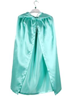 Карнавальный плащ детский, атлас, цвет мятный, длина 85 см