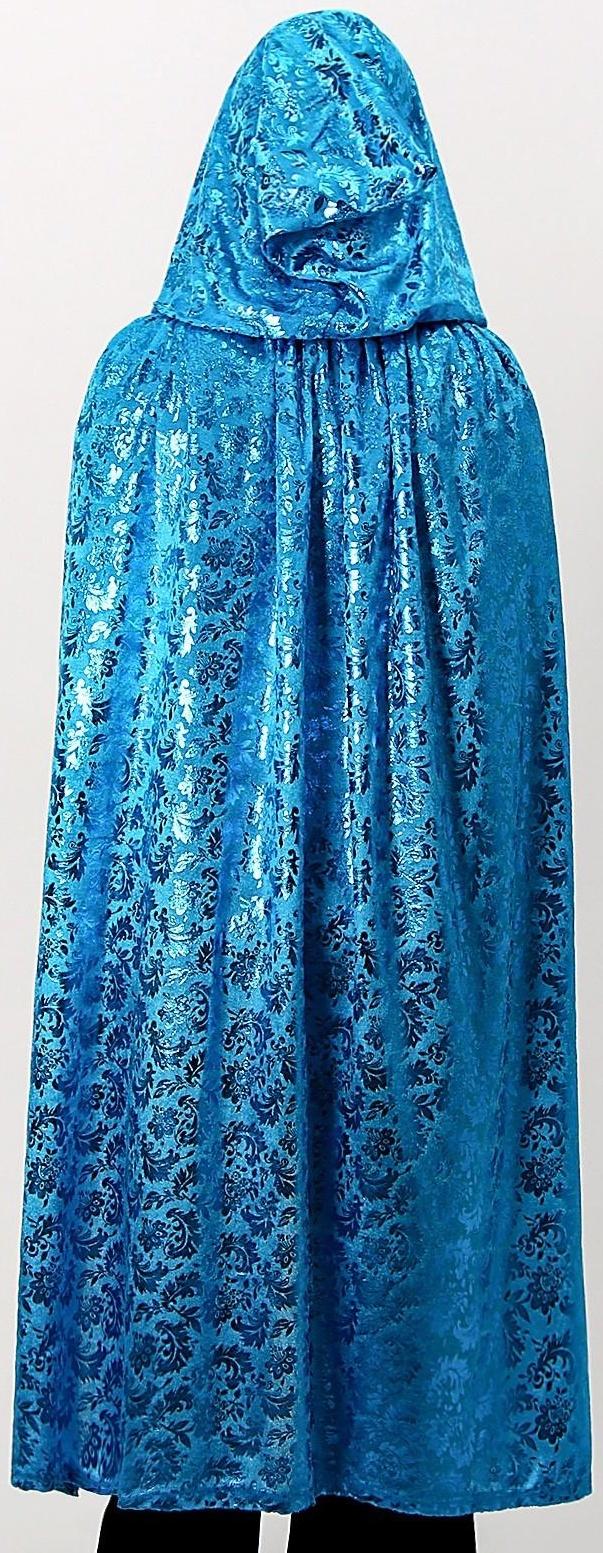 Карнавальный набор детский, плюш, цвет голубой с узором длина 100 см