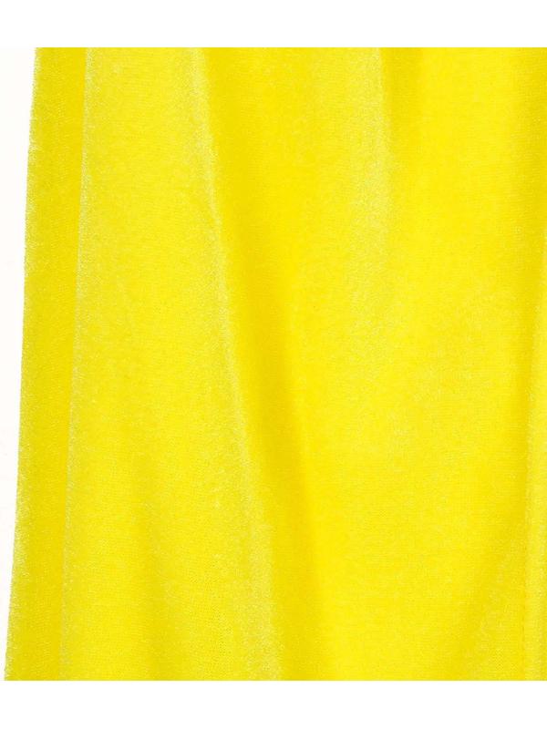 Карнавальный плащ детский, плюш лимонный, длина 90 см