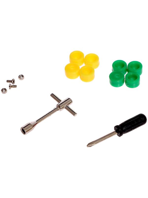 Набор скейт-парк «Трюк: скольжение», фингерборд с перилами на волне