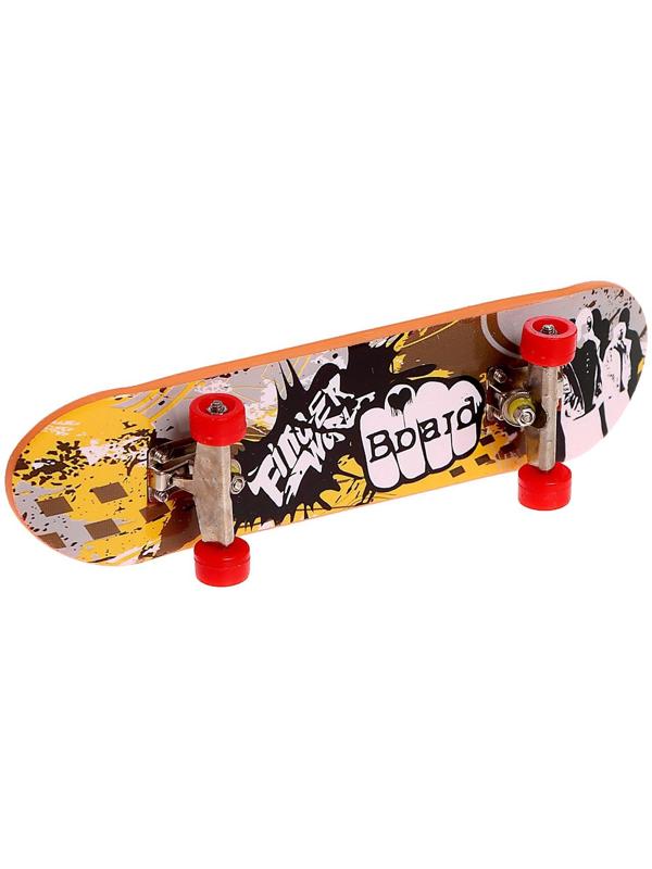 Набор скейт-парк «Трюк: скольжение», фингерборд с перилами на волне