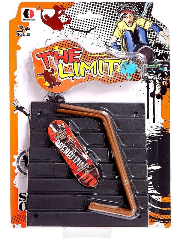 Набор скейт-парк «Прыжок на перила», фингерборд, лесенки с перилами