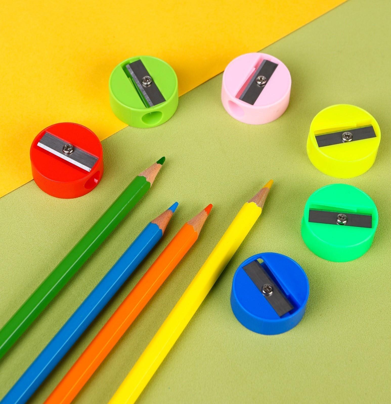 Точилка пластиковая «Круглая», МИКС, Трансформеры