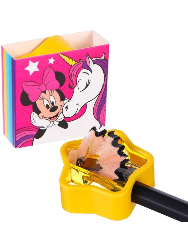 Точилка пластиковая с обечайкой, Минни Маус