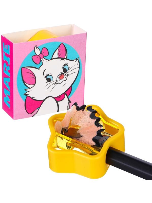 Точилка пластиковая с обечайкой, Коты аристократы